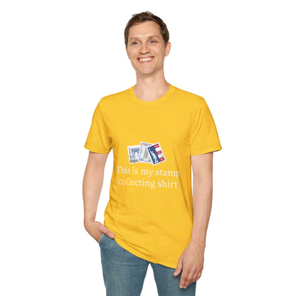 Stamp Collecting Unisex Softstyle T-Shirt