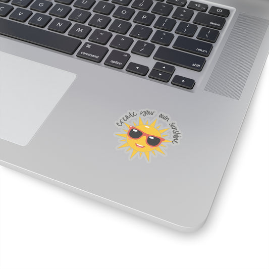 Create your own sunshine Kiss-Cut Stickers