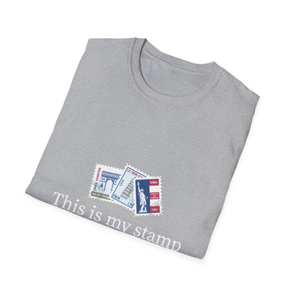 Stamp Collecting Unisex Softstyle T-Shirt