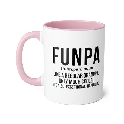Funpa Accent Mugs, 11oz
