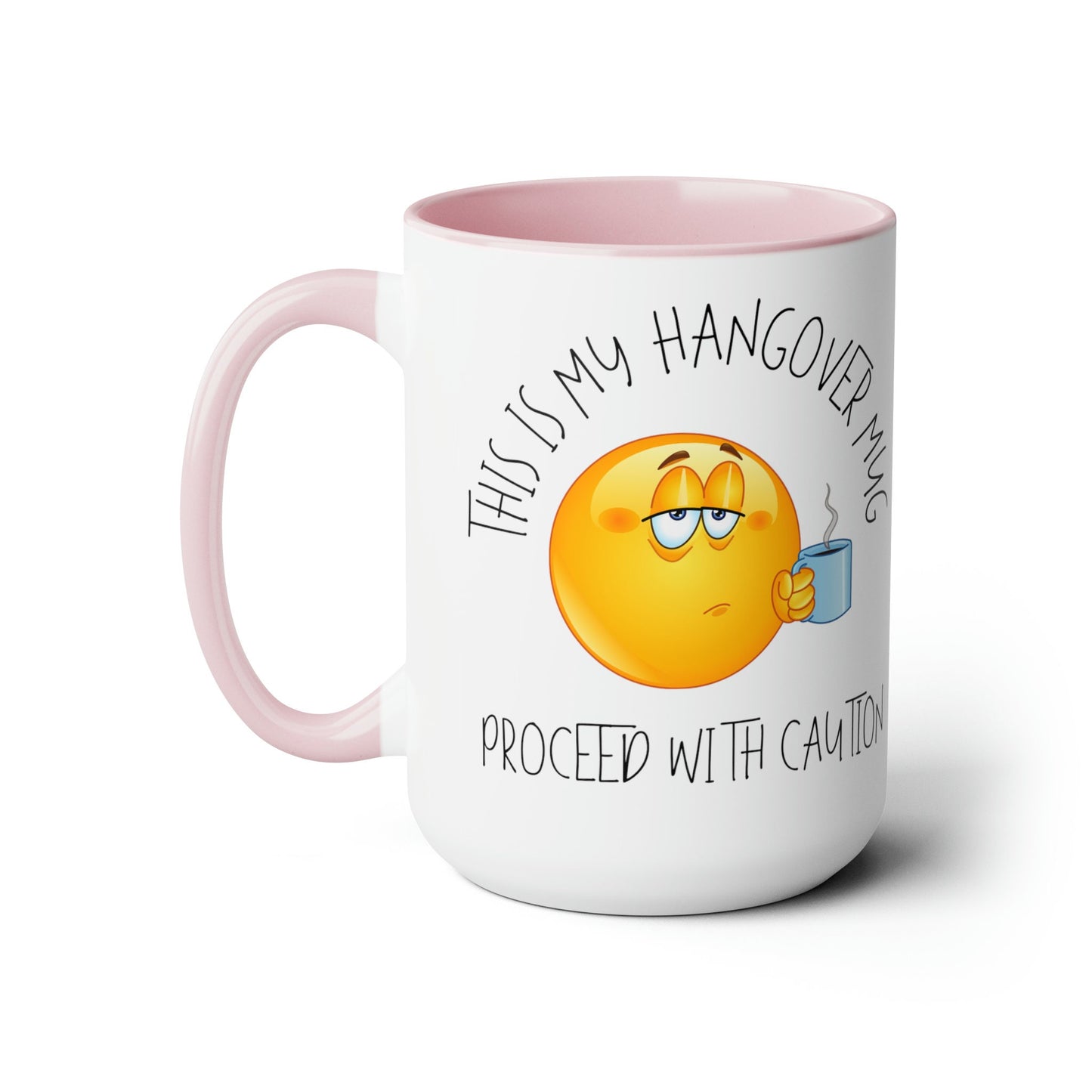 Hangover Mug Two-Tone Coffee Mugs, 15oz