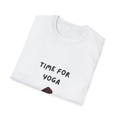 Time for Yoga Unisex Softstyle T-Shirt