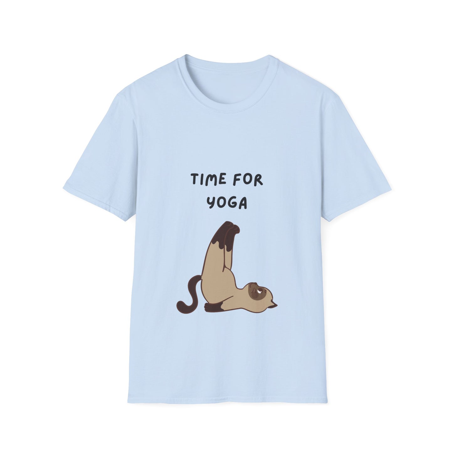 Time for Yoga Unisex Softstyle T-Shirt